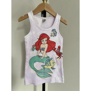 Vintage Little Mermaid Girls Tank Top